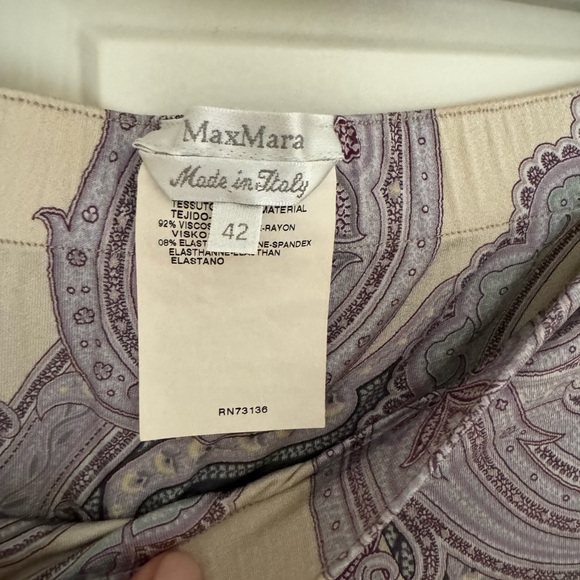 Max Mara print skirt - Picture 3 of 4